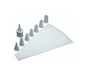 Kitchencraft 9 plastic piping nozzles
