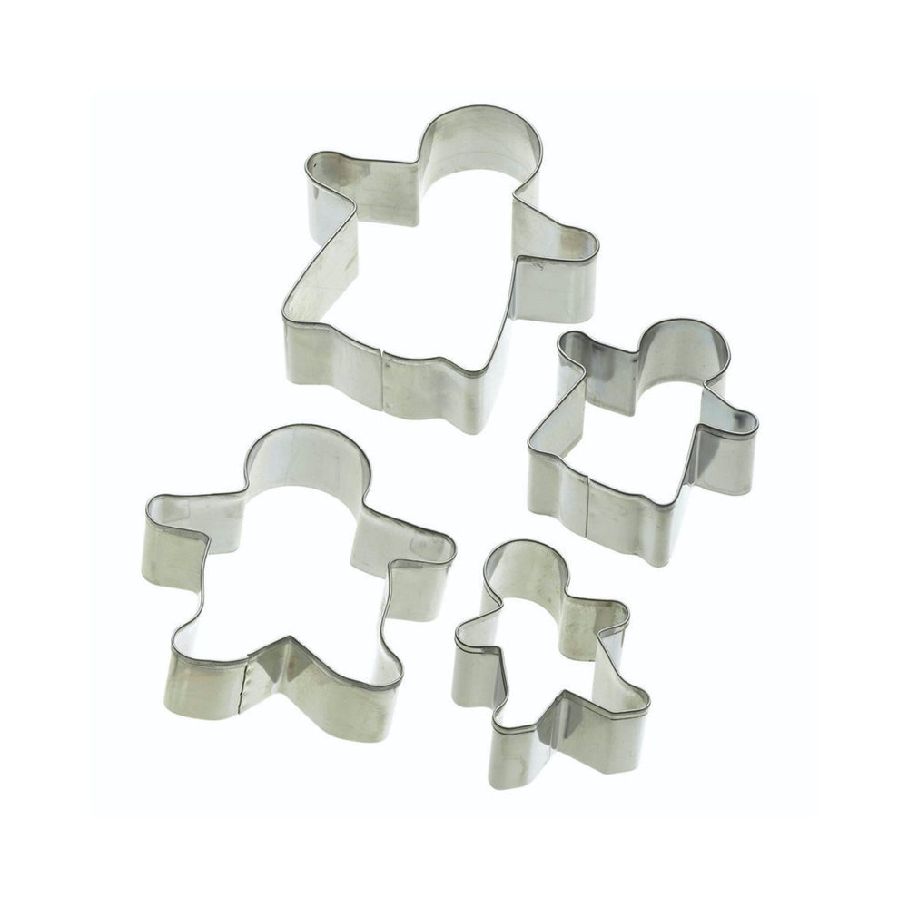 Kitchencraft 4 gingerbread man cookie cutters Kitchencraft 4 gingerbread man cookie cutters