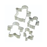 Kitchencraft 4 gingerbread man cutters Kitchencraft 4 gingerbread man cutters