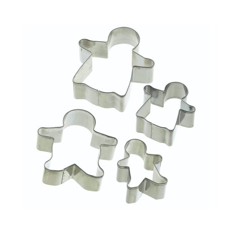 Kitchencraft 4 gingerbread man cookie cutters Kitchencraft 4 gingerbread man cookie cutters
