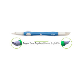 Decora Double-ended silicone modeling tool, angular