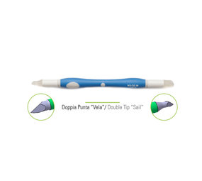 Decora 2-sided silicone modelling tool (sail)