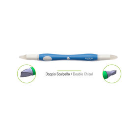 Decora 2-sided silicone modelling tool (chisel)