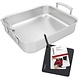 Demeyere Specialties 5 roasting pan 32x26,5cm with free Cuisipro pot holders