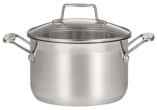 Scanpan Impact kookpan 18cm / 2,5L met glazen deksel