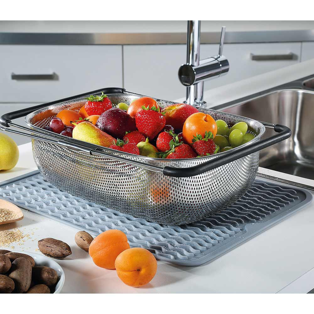 Küchenprofi Sink colander 34x24,5x11,5cm extendable up to 58cm