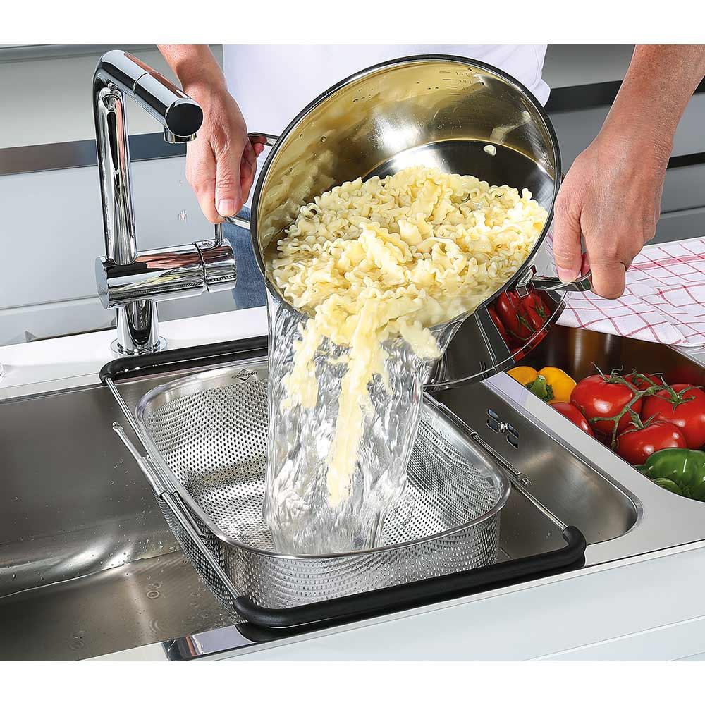 Küchenprofi Sink colander 34x24,5x11,5cm extendable up to 58cm