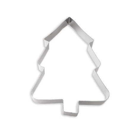 Decora Stainless steel Christmas tree baking and dessert shape, 21 x 28 x 4.5 cm Decora Stainless steel Christmas tree baking and dessert shape, 21 x 28 x 4.5 cm