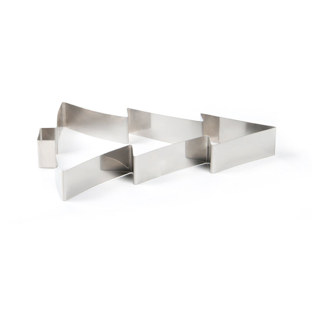 Decora Stainless steel Christmas shape 21x28x4.5cm Decora Stainless steel Christmas shape 21x28x4.5cm