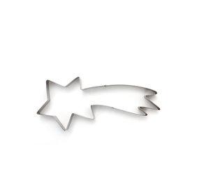 Decora RVS bakrand komeet 28cm (4,5cm hoog) /3 Decora RVS bakrand komeet 28cm (4,5cm hoog) /3