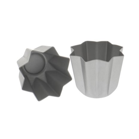 Decora Naadloze geanodiseerde aluminium stervormige pandoro-vorm, 1 kg