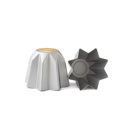 Decora Seamless anodized aluminum star-shaped pandoro mold, 500 g