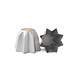 Decora Seamless anodized aluminum star-shaped pandoro mold, 500 g