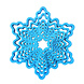 Decora Set of 8 plastic ice star cookie cutters