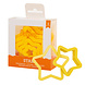 Decora Set of 5 plastic star cookie cutters