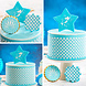 Decora Set van 5 plastic ster-uitstekers