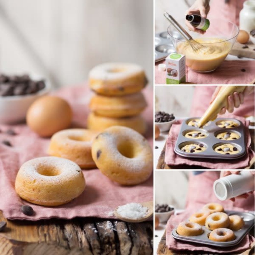 Decora Bakvorm donuts met antikleeflaag