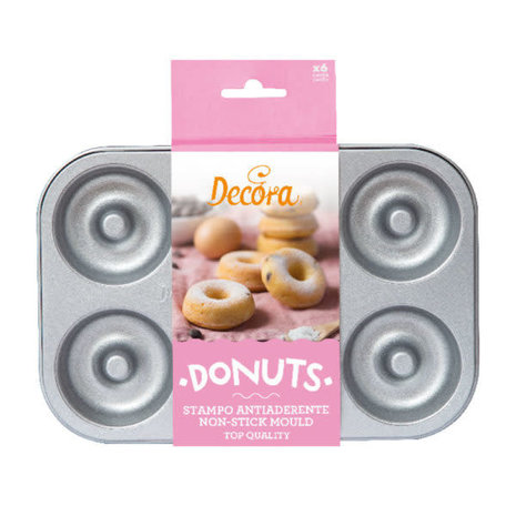 Decora Bakvorm donuts met antikleeflaag