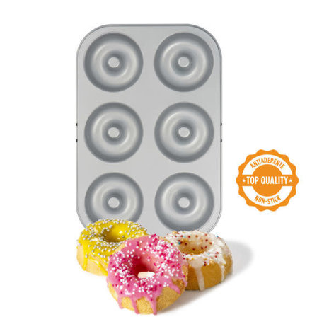 Decora Non-stick baking mold for 6 donuts