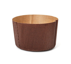 Decora Panettonevorm cellulosepapier 1kg hoog, 5 stuks  /12