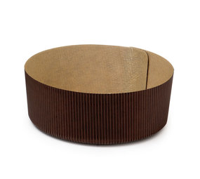 Decora Panettonevorm cellulosepapier 1kg laag, 5 stuks  /6