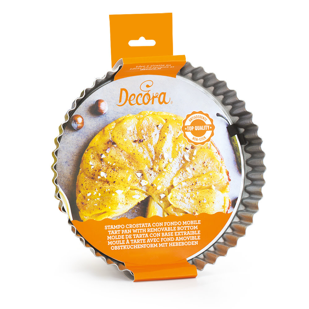 Decora Loose bottom non-stick quiche or flan tin 30cm Decora Loose bottom non-stick quiche or flan tin 30cm