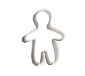 Decora stainless steel gingerbread man 28cm Decora stainless steel gingerbread man 28cm