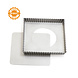 Decora Non-stick steel square tart pan with removable base, 21 x 21 x 3.5 cm Decora Non-stick steel square tart pan with removable base, 21 x 21 x 3.5 cm