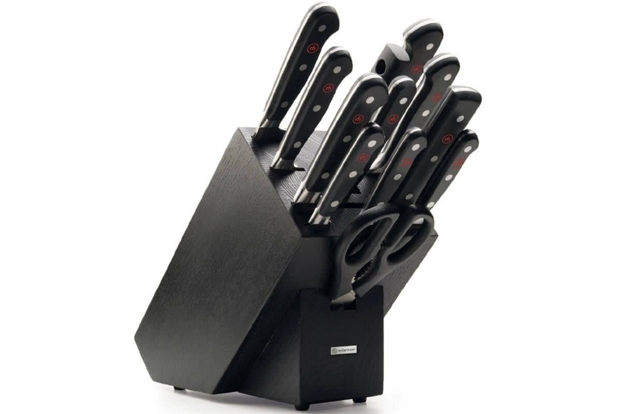 Wüsthof Classic 12-delig messenblok Wüsthof Classic 12-delig messenblok