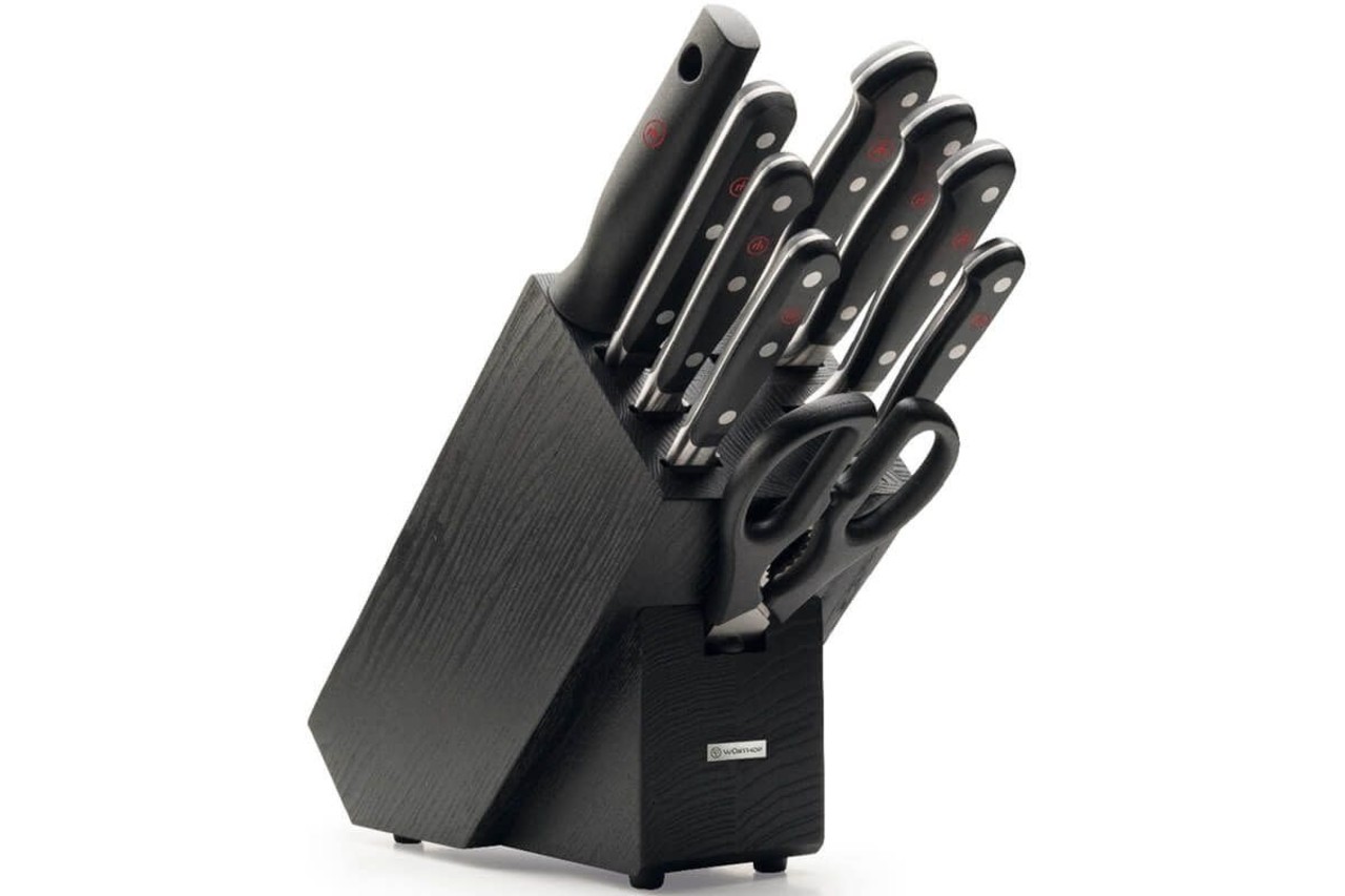 Wüsthof Classic 10-piece knife block set Wüsthof Classic 10-piece knife block set