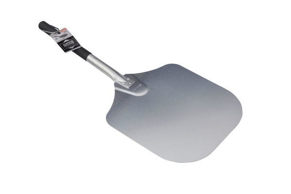 Aluminum pizza shovel with black handle Aluminum pizza shovel with black handle
