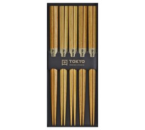 Tokyo Design Studio 5 sets of chopsticks light wood