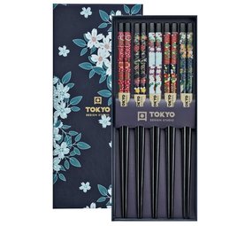 Tokyo Design Studio 5 sets of chopsticks Cherry Blossom
