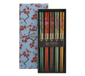 Tokyo Design Studio 5 sets of chopsticks Sakura