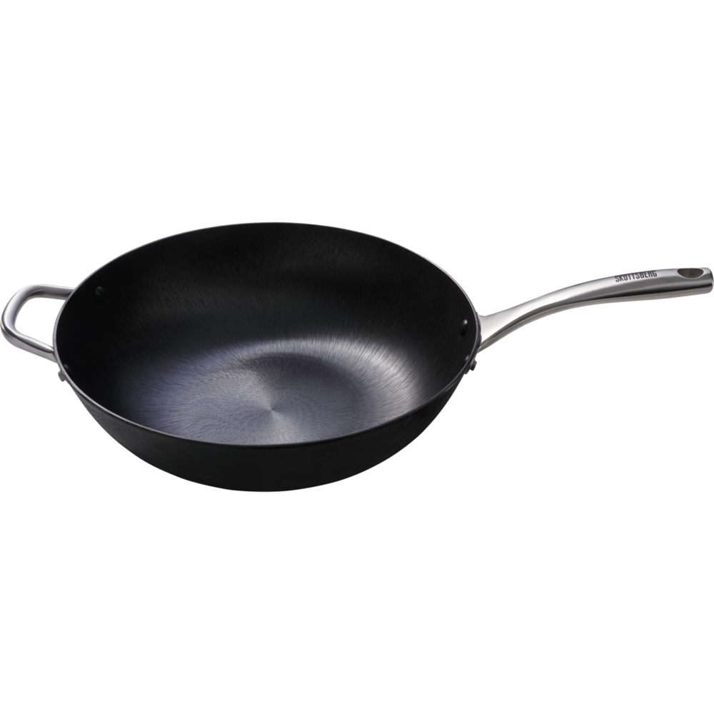 Skottsberg Wok van lichtgewicht gietijzer 34cm Skottsberg Wok van lichtgewicht gietijzer 34cm
