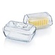 Glass butter dish Glass butter dish