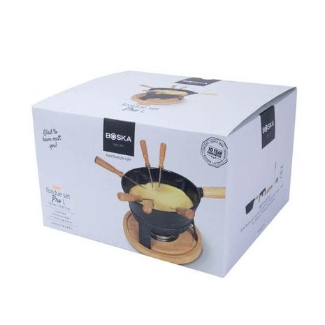 Boska Cast iron cheese fondue set 1,8L