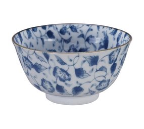 Tokyo Design Studio Kom 13cm 400ml Mixed Bowls Hana Karakusa