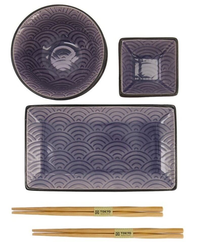 Tokyo Design Studio Sushiset voor 2 personen in giftbox