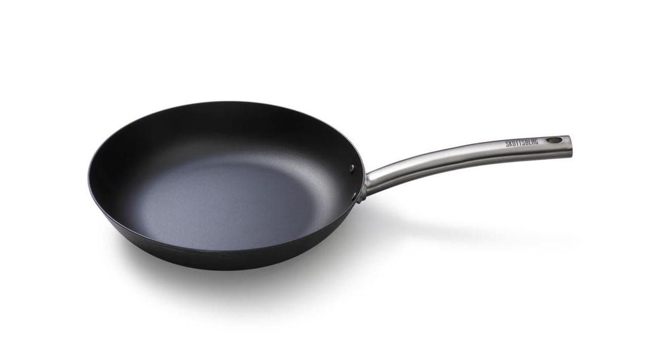 Skottsberg koekenpan van ingebrand carbonstaal 28cm