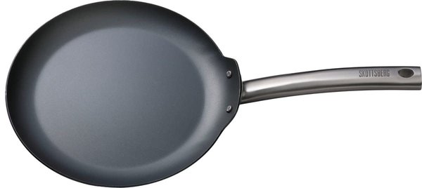 Skottsberg pannenkoeken-/crêpepan van ingebrand carbonstaal 27cm