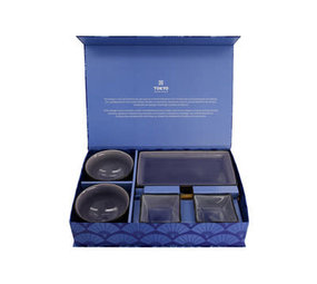 Tokyo Design Studio 8-delige sushiset Glassy Blue in giftbox Tokyo Design Studio 8-delige sushiset Glassy Blue in giftbox