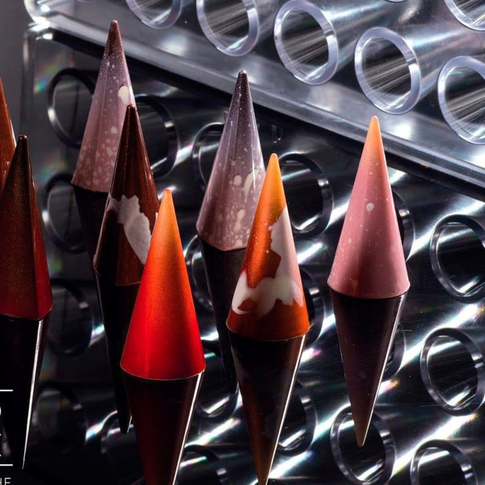 Martellato Polycarbonate chocolate mold cone Martellato Polycarbonate chocolate mold cone