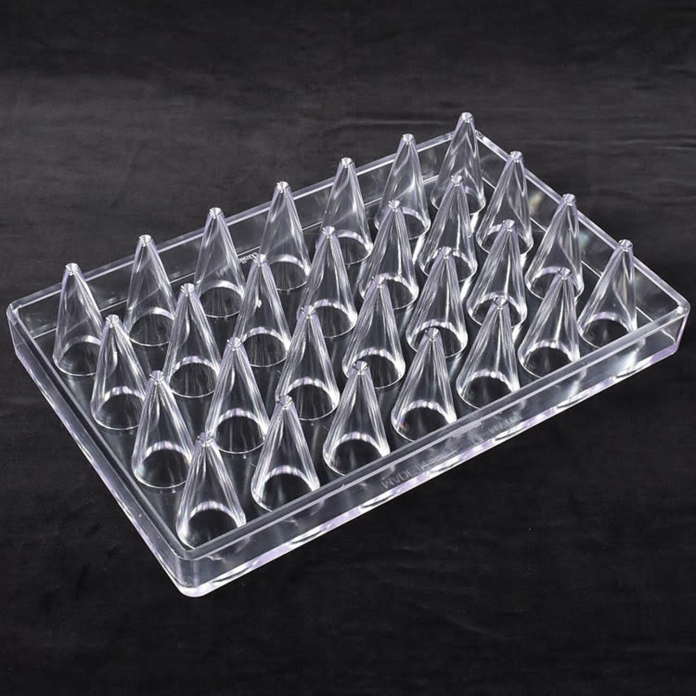 Martellato Polycarbonaat bonbonvorm kegel Martellato Polycarbonaat bonbonvorm kegel