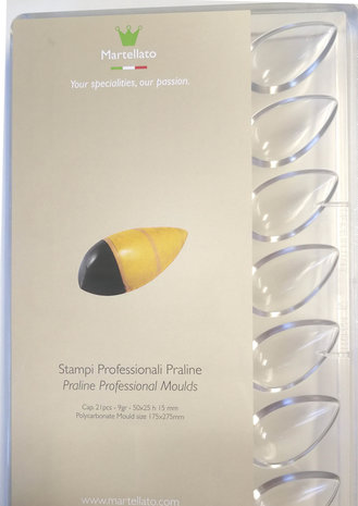 Martellato Polycarbonate chocolate mold drop