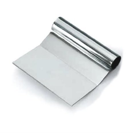 Martellato RVS deegschraper/chocoladeschraper met knik 12x11cm Martellato RVS deegschraper/chocoladeschraper met knik 12x11cm