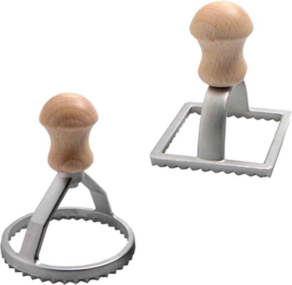 Eppicotispai Ravioli stamp set square / round