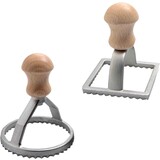 Eppicotispai Ravioli stamp set square / round