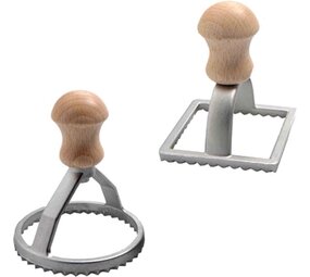 Eppicotispai Ravioli stamp set square / round