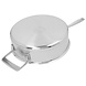 Demeyere Silver 7 saute pan with double-walled lid 24cm 2,8L